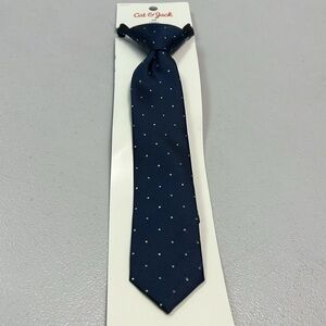 Cat & Jack Boys Blue Polka Dot Tie Size S/M